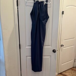 Amsale Navy Blue Dress